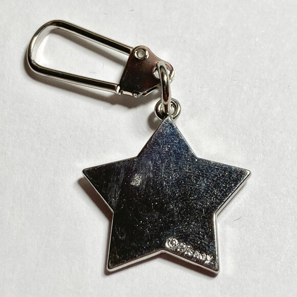 Vintage Disney Tinker Bell Fairy Rosetta Zipper Pull Bag Purse Charm Stamped - Picture 3 of 5